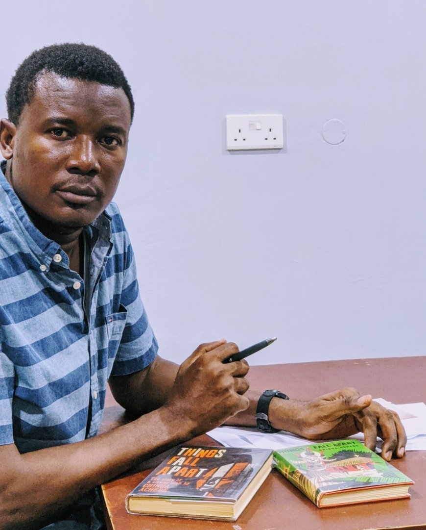 Chinua Achebe Recreated Photo